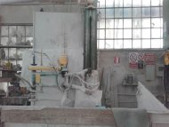 used Mono-head arm polishing machine for marble and granite 